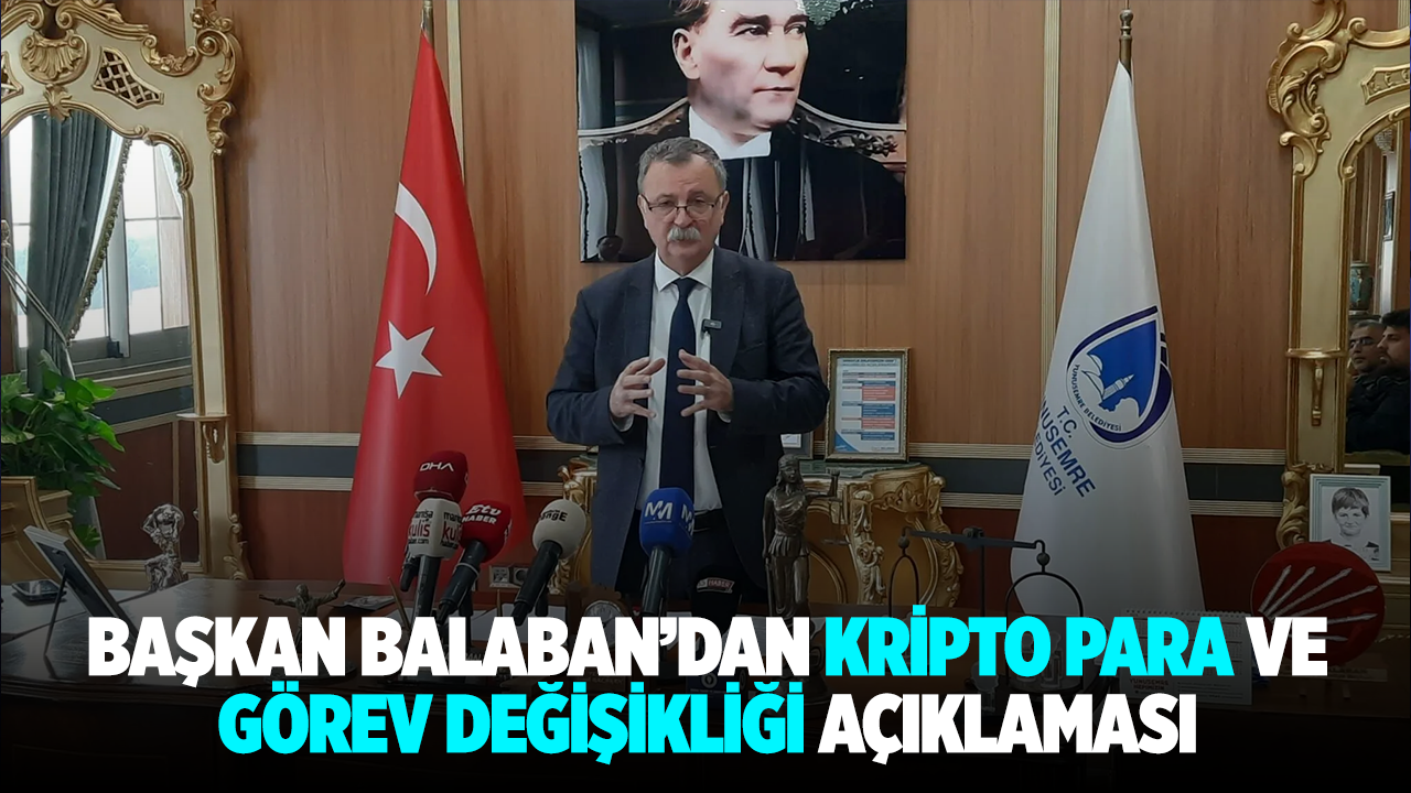 Başkan Balaban’dan Kripto Para ve Cengiz Şişmanlar hakkında açıklamalar