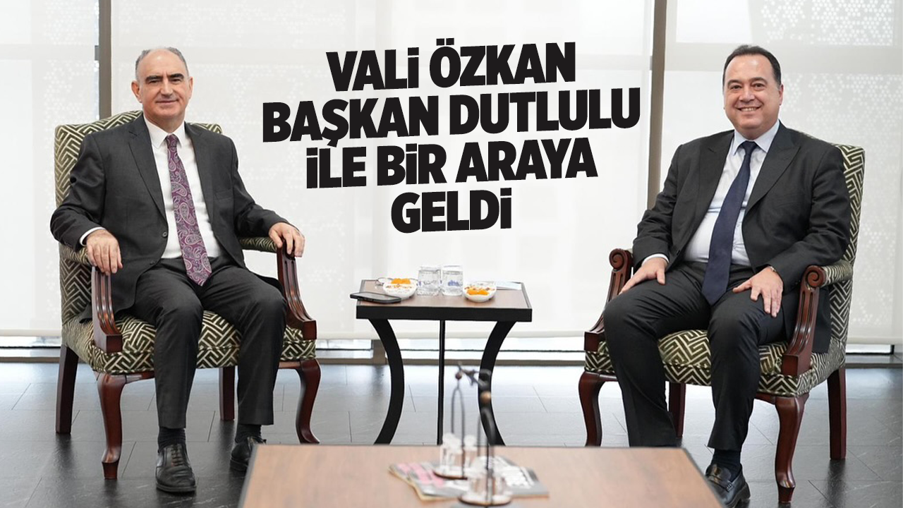 Manisa Valisi Vahdettin Özkan, Manisa Büyükşehir Belediyesi'ni Ziyaret Etti