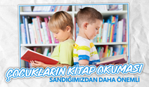 Çocukların kitap okuması sandığımızdan daha önemli