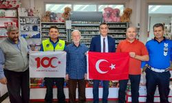 Manisa Şehirlerarası Otobüs Terminali Kırmızı-Beyaza büründü