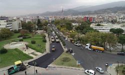 Büyükşehirden Salihli’ye sıcak asfalt