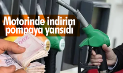 Motorinde indirim pompaya yansıdı