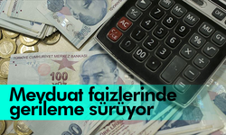 Mevduat faizlerinde gerileme sürüyor