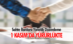 Sahte ilanlara yönelik düzenleme yarın yürürlükte