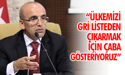 Bakan Şimşek: 'Ülkemizi gri listeden çıkarmak için çaba gösteriyoruz'