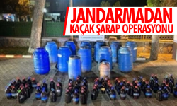 Manisa Jandarmasından kaçak şarap operasyonu