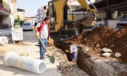 Turgutlu'da altyapı çalışmaları sürüyor