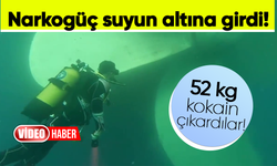 Kokaini sualtından çıkardılar! Narkogüç suyun altına girdi!
