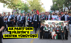 AK Parti’den Filistin’e destek yürüyüşü