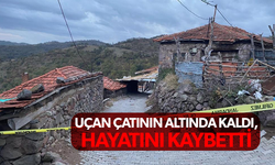 Uçan çatının altında kalan şahıs hayatını kaybetti