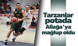 Tarzanlar potada Aliağa'ya mağlup oldu
