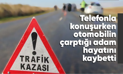 Telefonla konuşurken otomobilin çarptığı adam öldü