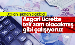 Vedat Işıkhan açıkladı: Asgari ücrette tek zam olacakmış gibi çalışıyoruz