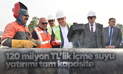 Kula’nın 120 milyon TL’lik içme suyu yatırımı tam kapasite