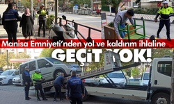 Yol ve kaldırım ihlaline af yok