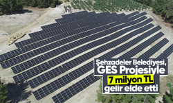 Şehzadeler Belediyesi GES Projesiyle 7 milyon TL gelir elde etti