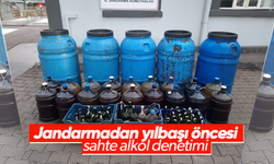Manisa Jandarması yılbaşı öncesi sahte alkol tedbirlerini artırdı