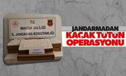 Kula jandarmasından kaçak tütün operasyonu