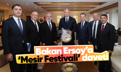 Bakan Ersoy’a ‘Mesir Festivali’ daveti