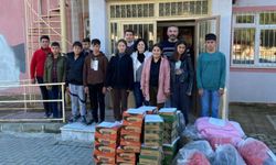 Manisa'dan öğrencilere bot ve mont desteği
