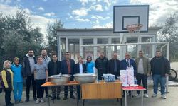 Manisalı şehit, isminin verildiği okulda hayırseverler tarafından anıldı
