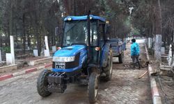 Turgutlu eski mezarlığında hummalı çalışma