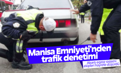 Manisa Emniyeti'nden trafik denetimi