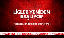 TFF Başkanı Büyükekşi: ''Ligler 19 Aralık'ta başlayacak''