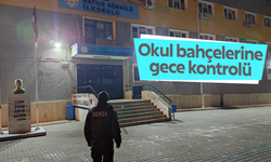 Manisa Emniyetinden okul bahçelerine gece kontrolü