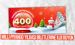 Milli Piyango yılbaşı biletlerine yoğun ilgi