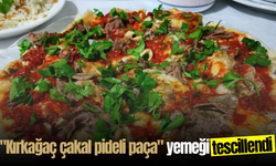"Kırkağaç çakal pideli paça" yemeği tescillendi