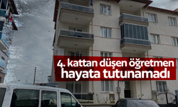 Kula’da 4. kattan düşen öğretmen hayata tutunamadı
