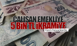 Çalışan emekliye 5 bin TL ikramiyenin yatırılacağı tarih belli oldu