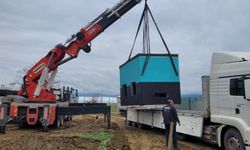 Sarıgöl'e yeni prefabrik depolar
