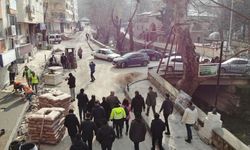 Kumludere Caddesi’nde hummalı çalışma