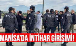 Manisa'da intihar girişimi!