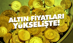 Altın fiyatları yükselişte