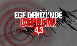 Datça açıklarında 4.3 büyüklüğünde deprem!