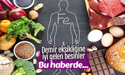 Demir eksikliğine iyi gelen besinler...