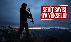 Pençe-Kilit Harekâtı bölgesinde şehit sayısı 9’a yükseldi