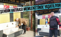 Manisalı şehidin hatırası memleketinde yaşatılıyor