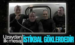 Alper Gezeravcı’nın uzaydaki ilk sözleri “İstikbal göklerdedir” oldu