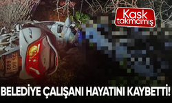 İzmir'de belediye çalışanı motosiklet kazasında can verdi