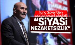 Tunç Soyer’den partisine sert eleştiriler: “Siyasi nezaketsizlik”