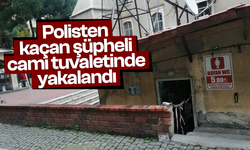 Polisten kaçan şüpheli cami tuvaletinde yakalandı