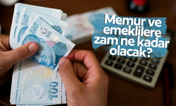 Memur ve emeklilere zam ne kadar olacak?