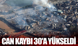 Japonya'daki depremde can kaybı 30'a yükseldi!