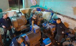 Yarıntı İçme Suyu Terfi Merkezinde bakım çalışması