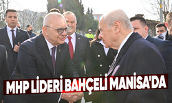 MHP Lideri Bahçeli Manisa'da