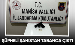 Şüpheli şahıstan tabanca çıktı!